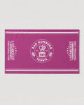 101 – BHO Logo – Beach Towel magenta (70x130)