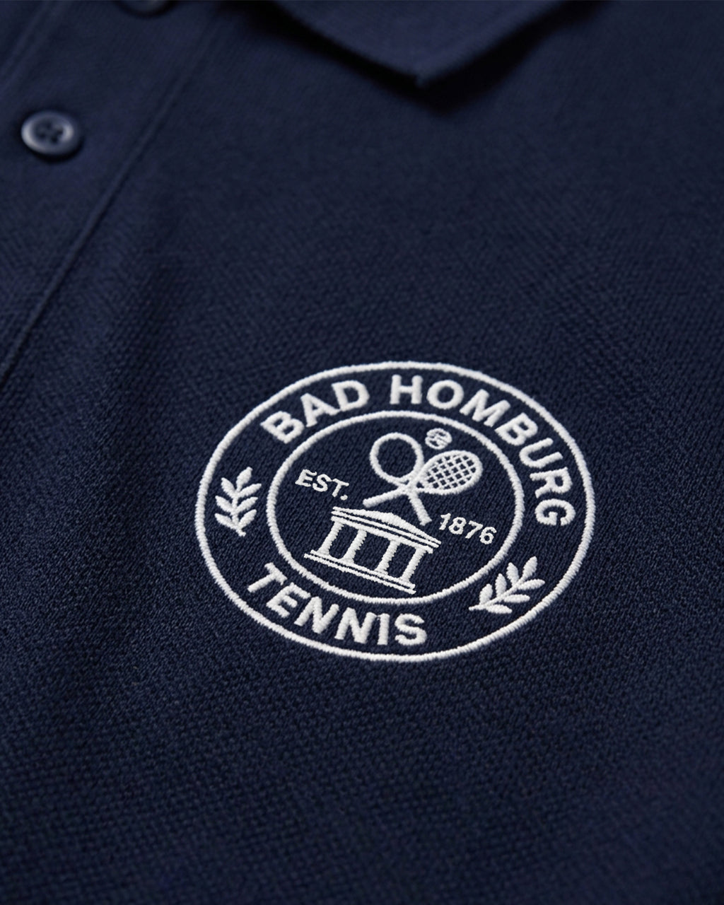 101 – BHO  Logo – Polo Shirt Man Navy