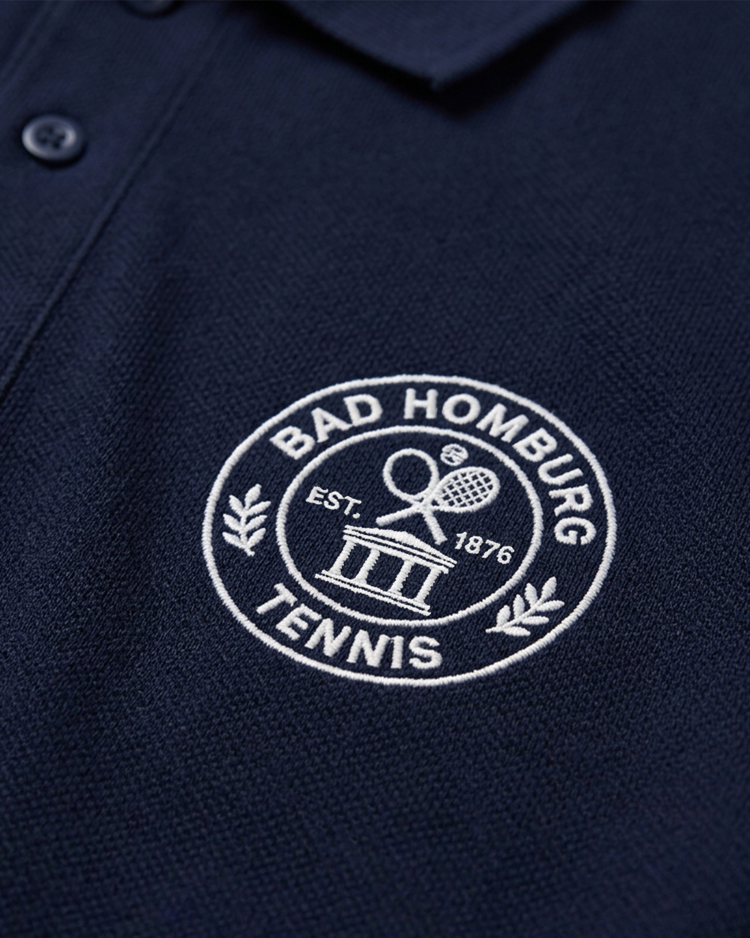 101 – BHO  Logo – Polo Shirt Man Navy
